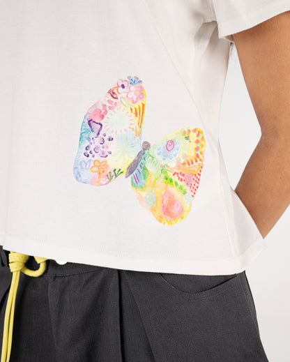 COLOR ME WINGS TEE