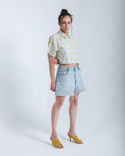 CITRUS CROPPED AFTER HOURS SHIRT