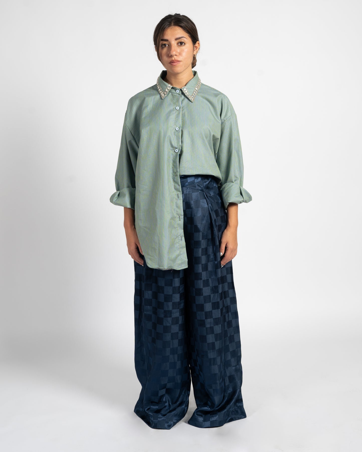 AFTER HOURS SHIRT IN CACTUS