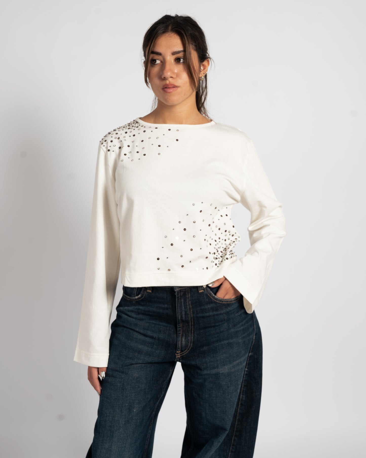 COSMIC EMBROIDERED LONGSLEEVE