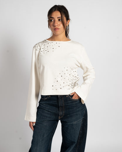 COSMIC EMBROIDERED LONGSLEEVE