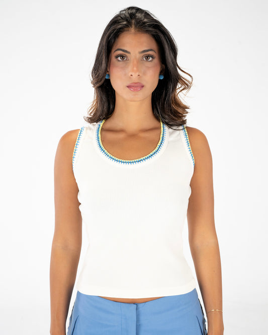 SIENA CROCHET TANKTOP