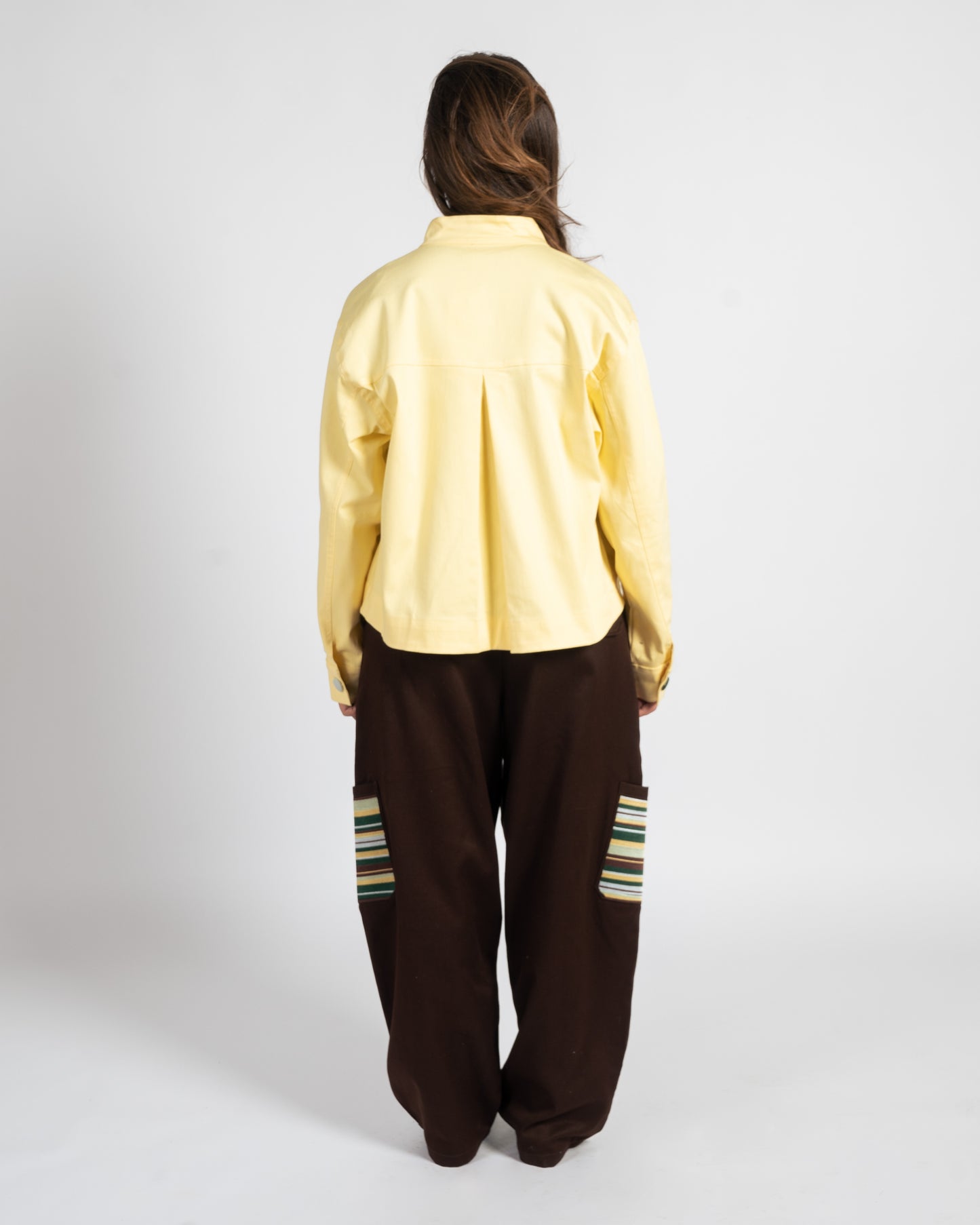 CANYON STRIPE BARREL PANTS